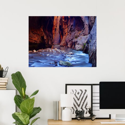 Zion Narrows Poster (Thuiskantoor)