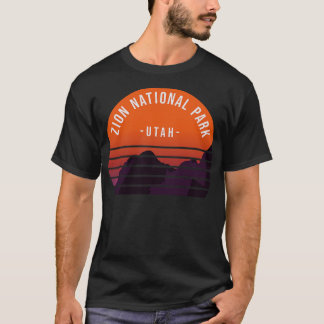Zion Nationaal Park Retro 2 T-shirt