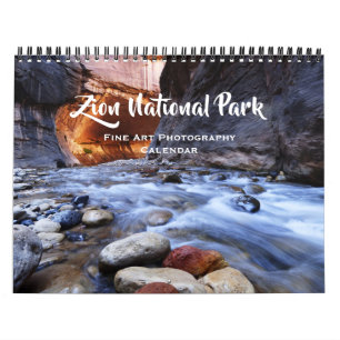 Zion Nationaal Park Utah Fine Art Photography 2026 Kalender