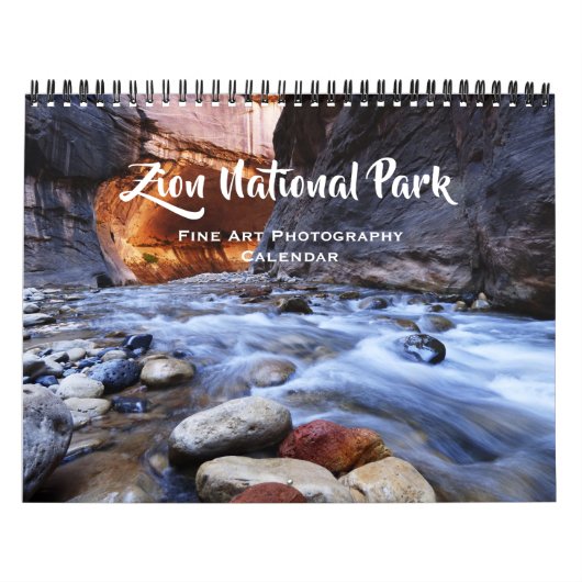 Zion Nationaal Park Utah Fine Art Photography 2026 Kalender (Hoes)