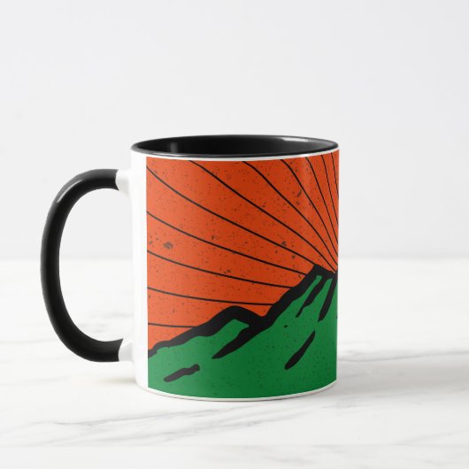  Zion Nationaal Park Utah Mountain Souvenir Mok (Links)