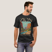 Zion Nationaal T-shirt (Voorkant volledig)