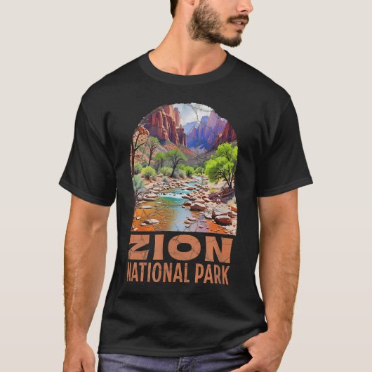 Zion Nationaal T-shirt (Voorkant)