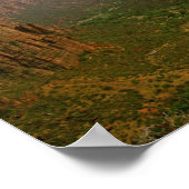 Zion National Park - Angels Landing Poster (Hoek)