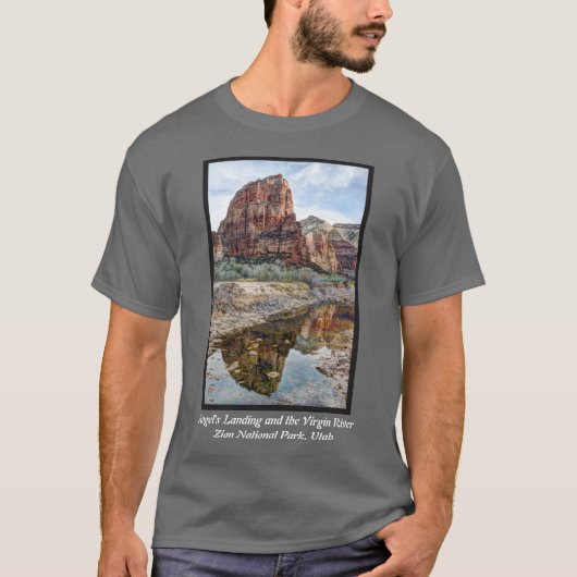 Zion National Park Angels Landing T-shirt (Voorkant)