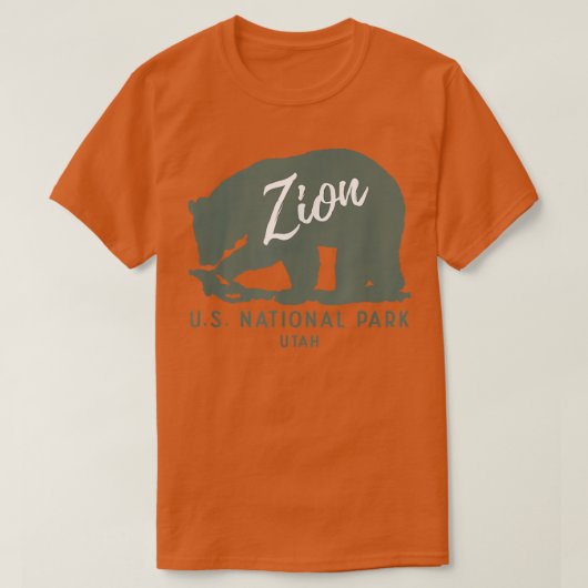 Zion National Park Beer XO4U T-shirt (Design voorkant)