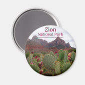 Zion National Park Bloom Magnet (Voorkant / Achterkant)