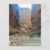 Zion National Park Briefkaart (Voorkant)