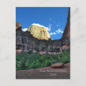 Zion National Park Briefkaart (Voorkant)