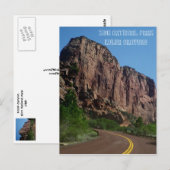 Zion National Park Briefkaart (Voorkant / Achterkant)
