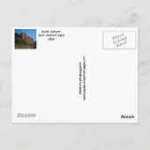 Zion National Park Briefkaart (Achterkant)