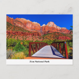 Zion National Park Briefkaart