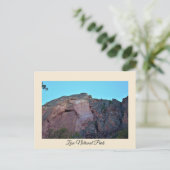 Zion National Park Briefkaart (Staand voorkant)