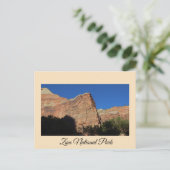 Zion National Park Briefkaart (Staand voorkant)