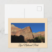 Zion National Park Briefkaart (Voorkant / Achterkant)