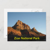 Zion National Park briefkaarten (Voorkant / Achterkant)