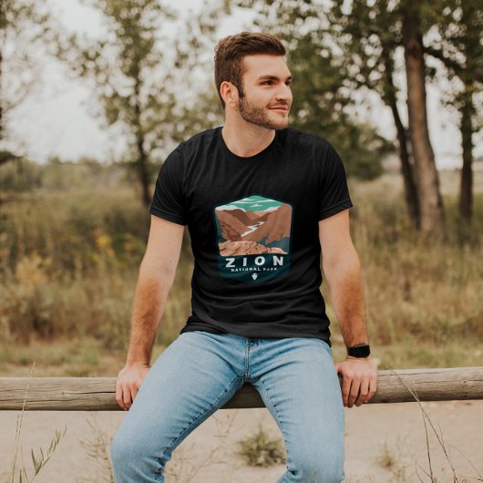 Zion National Park Camping Outdoor | Mannen T-shir T-shirt