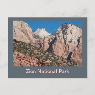 Zion National Park Cliffs Briefkaart
