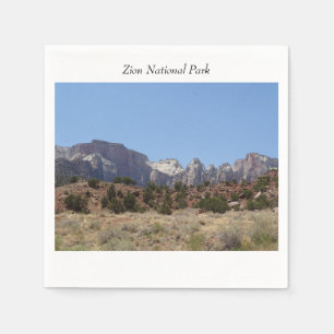 Zion National Park cocktailservet Servet