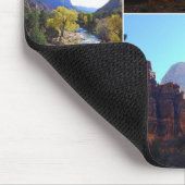 Zion National Park Collage Mousepad Muismat (Hoek)