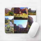 Zion National Park Collage Mousepad Muismat (Met muis)