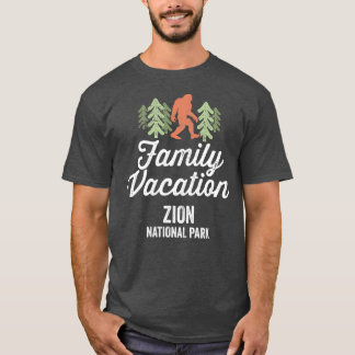 Zion National Park Family Vacking T-shirt