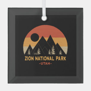 Zion National Park Glas Ornament
