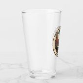 Zion National Park Illustratie Reiskunst Glas (Rechts)