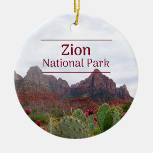 Zion National Park kerstboomversiering Keramisch Ornament