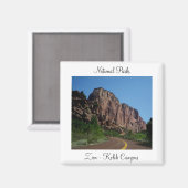 Zion National Park Magnet (Voorkant / Achterkant)