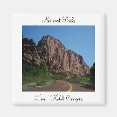 Zion National Park Magnet (Voorkant)