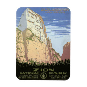 Zion National Park Magnet Magneet