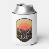Zion National Park Merchandise Koelbox Blikjeskoeler (Blikje Voorkant)