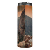 Zion National Park Mountains Landscape Thermosbeker (Achterkant)