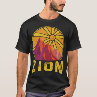 Zion National Park Natuurliefhebber Wandelaar Fan T-shirt
