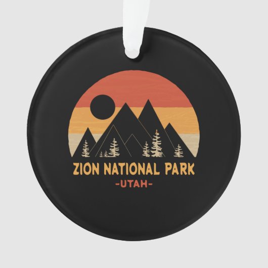 Zion National Park Ornament (voorkant)