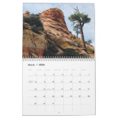 Zion National Park Photographic 2026 Calendar Kalender (Mar 2026)