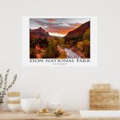 Zion National Park Poster (Keuken)