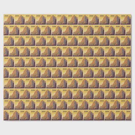 Zion National Park | Ram Cadeaupapier (Vlak)