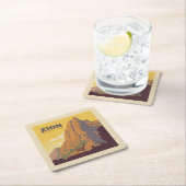 Zion National Park | Ram Kartonnen Onderzetters (Insitu)