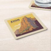 Zion National Park | Ram Kartonnen Onderzetters (Schuin)