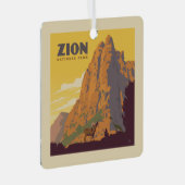 Zion National Park | Ram Metalen Ornament (Voorkant Rechts)