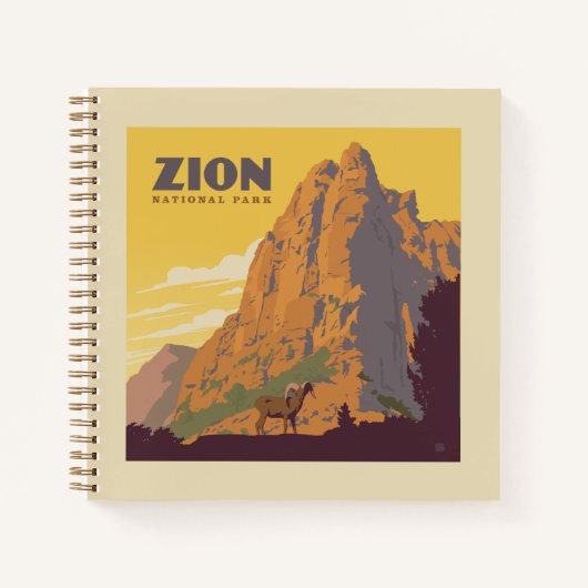 Zion National Park | Ram Notitieboek (Voorkant)