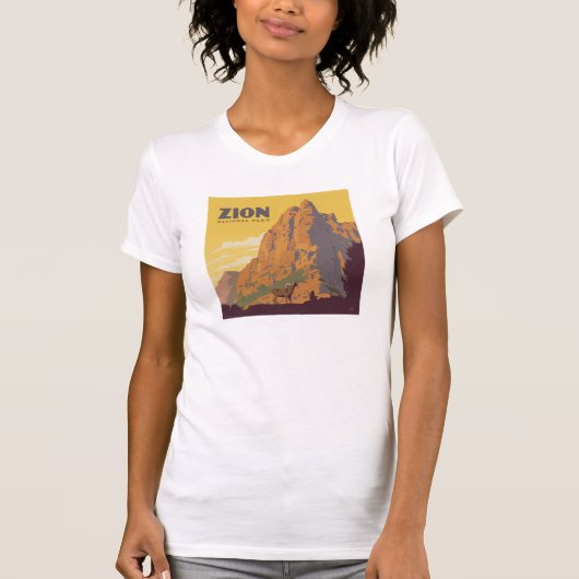 Zion National Park | Ram T-shirt (Voorkant)