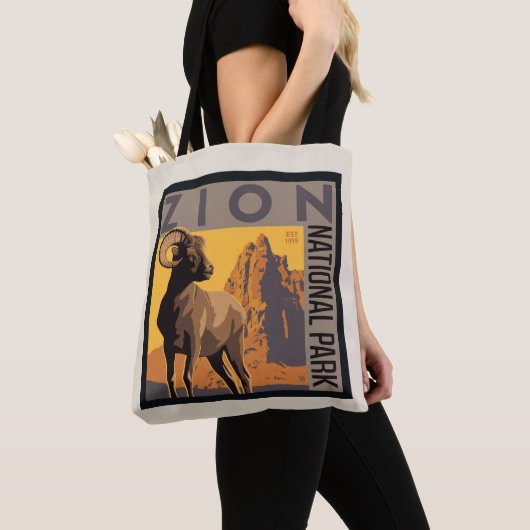 Zion National Park | Ram Tote Bag (Dichtbij)