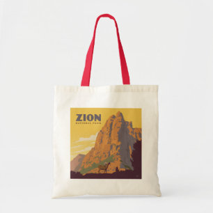 Zion National Park Ram Tote Bag