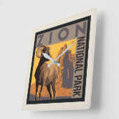 Zion National Park | Ram Vierkante Klok (Hoek)