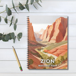 Zion National Park | Reis Watercolor Valley Notitieboek
