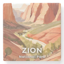 Zion National Park | Reis Watercolor Valley