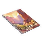 Zion National Park | Reis Waterverf Notitieboek (Rechterzijde)